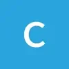 Chip581-review Bold white letter C centered on a light blue square background.